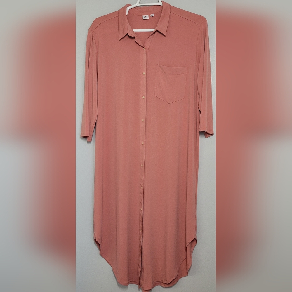 GAP Midi Dress NWOT Medium Apricot Color XXL